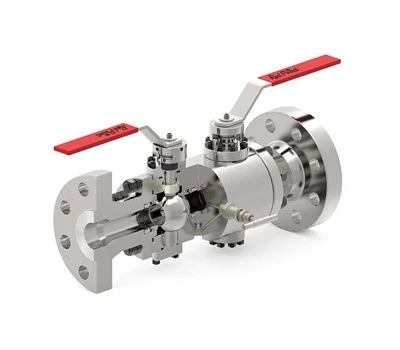 API 6D Double Block & bleed Ball Valve