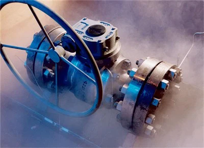 Valuteräksinen kryogeeninen palloventtiili